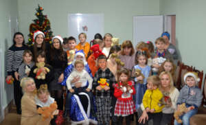 Holding Precious Teddy Bears