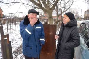 Angela Watches Ilya Take TB Medicine