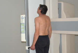 Patient Being X-rayed