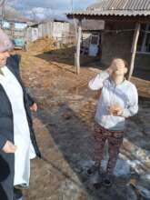 Nina Breaks from Chores for TB Medicine
