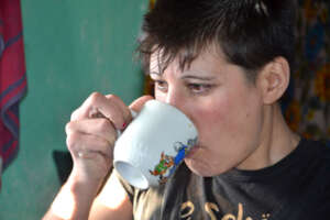 Rodica Takes TB Drugs