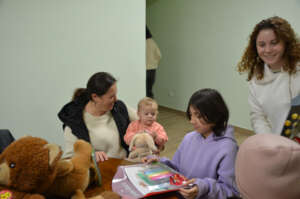 Baby Xenia Wonders What Sister Ecaterina Has
