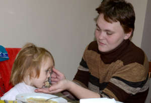 Olga Feeding Ana