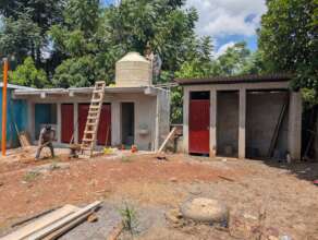 The new bathroom building