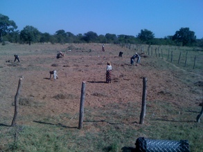 Sibunimba Village preparing the field