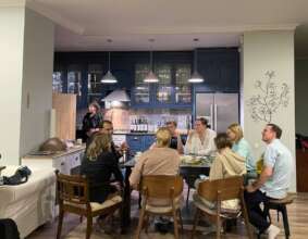 Dinner at the Ark Coliving in Istanbul