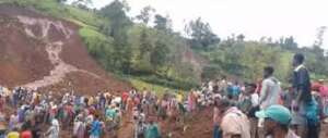 scene of Landslide area  on our project loEthiopia