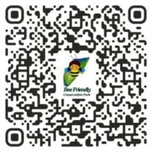 QR Code to attend the Bee Friendly Park