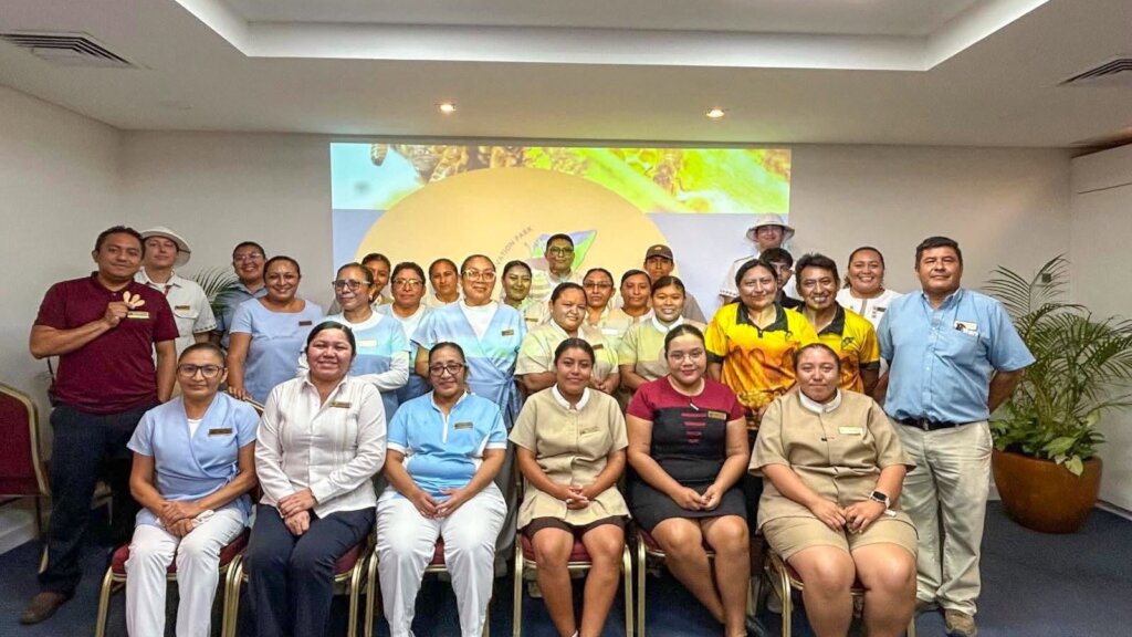 Hotel Staff at a Bee Awareness Workshop