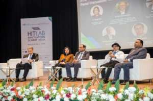 Dr. Shelly speaking at HITLAB summit