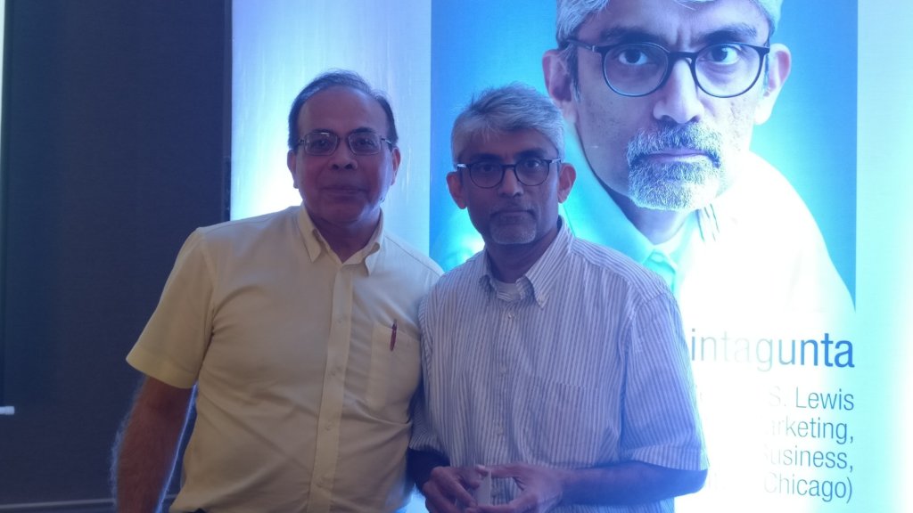 Sandeep Ahuja with Pradeep Chintagunta