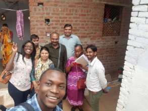 Zambian team on a field visit
