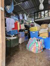 School dormitory flooded during rainy season