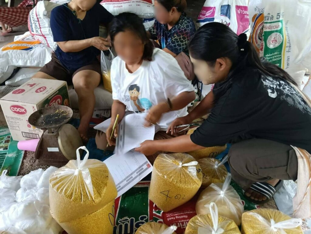 Preparing food for distribution