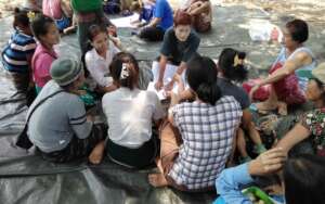 Workshop for Burmese migrant mothers in Thailand