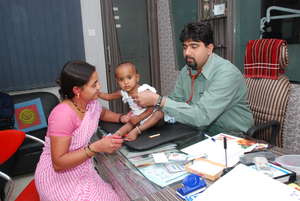 Deepa Kaha's health insurance paid for treatment.