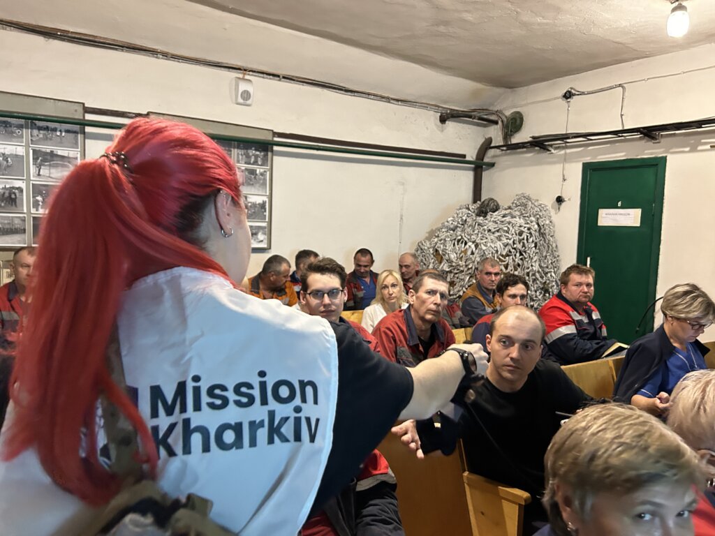 Equip and Train 1,000 Ukrainian Workers Under Fire