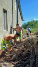Volunteers at work