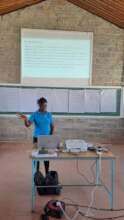 Beatrice speaking on our climate change strategy