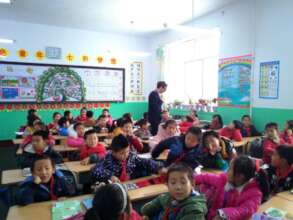 English Class for Students in Rural Liaoning