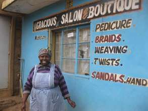 Opportunity client Agnes Wangari
