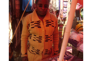 Jane Wanjiru, a client in Githurai, Kenya.
