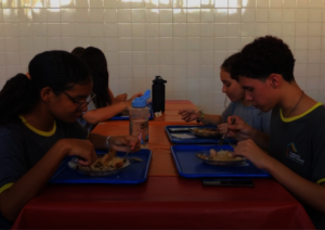 Our students receive up to three meals a day.