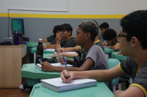 Students during the Digital Tecnologies class