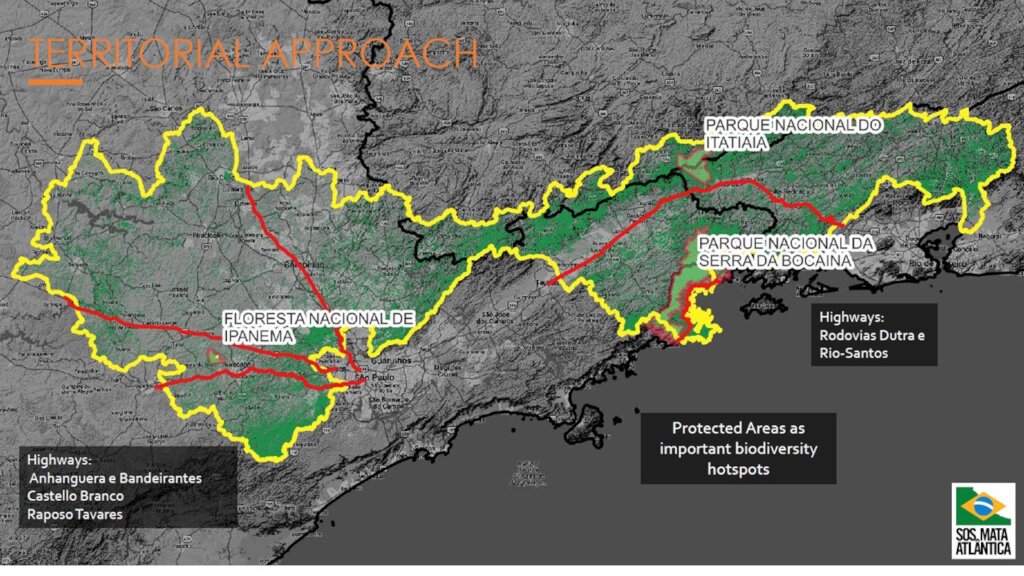 Territorial approach map