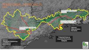 Territorial approach map