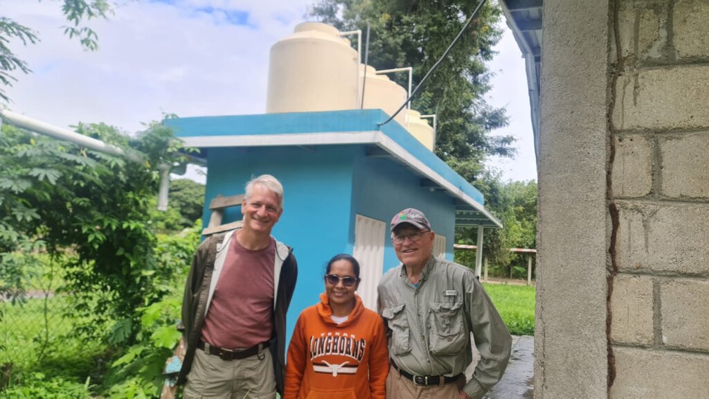 Health center visit from the Global Giving donors.