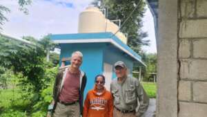 Health center visit from the Global Giving donors.