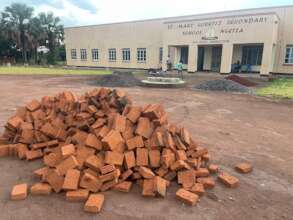 construction of ramp at st. Mary Goretti