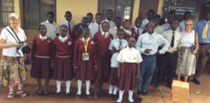 Visit to our visually impaired scholars at school