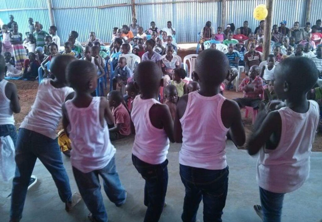 Christmas celebration for 500 kids in Rural Uganda