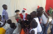 Christmas celebration for 500 kids in Rural Uganda