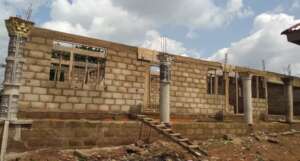 Training centre under construction