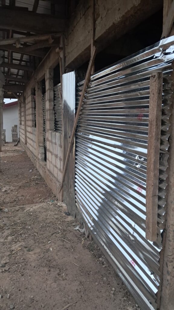 Training centre under construction