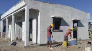 Construction works at Manambaro