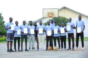 Youth Coaches received Coaching Certification