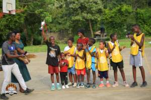 First kids' basketball Competition games - 2023