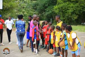 First kids' basketball Competition games