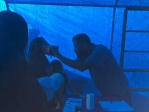 Outreach medical clinic - in Deir-Al-Balah area