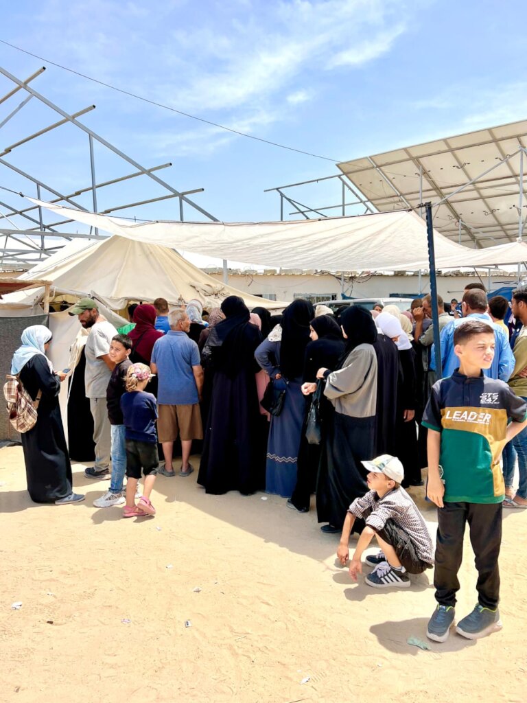 Medical Care for Displaced Palestinians