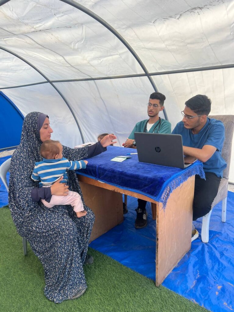 Medical Care for Displaced Palestinians