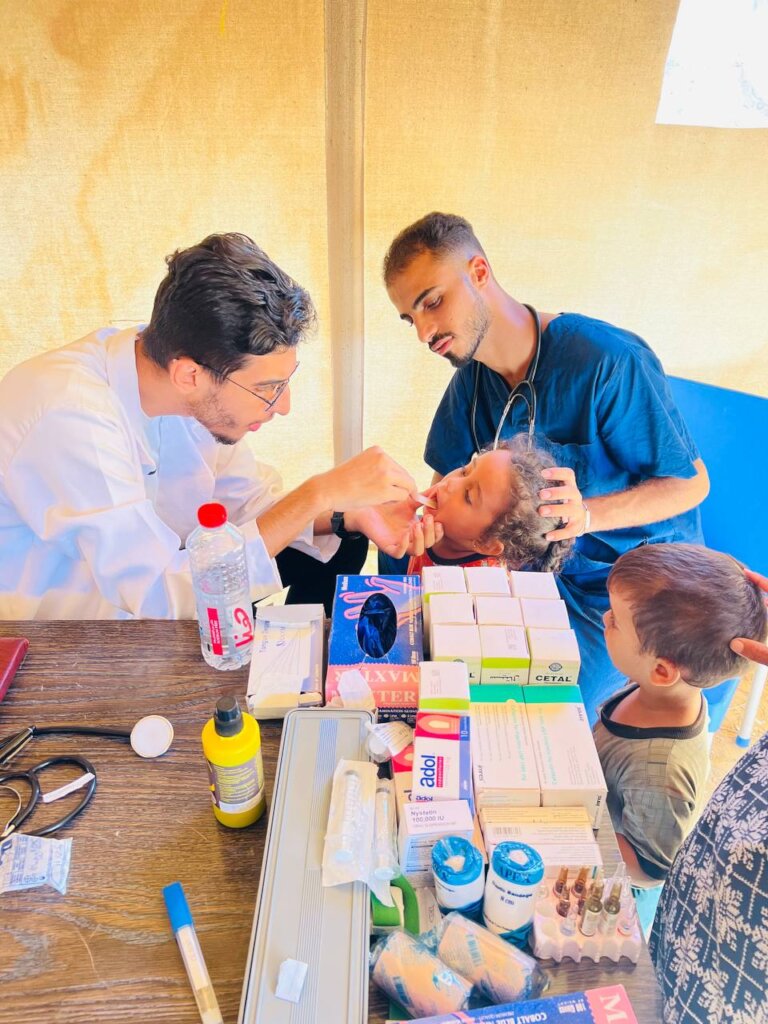 Medical Care for Displaced Palestinians