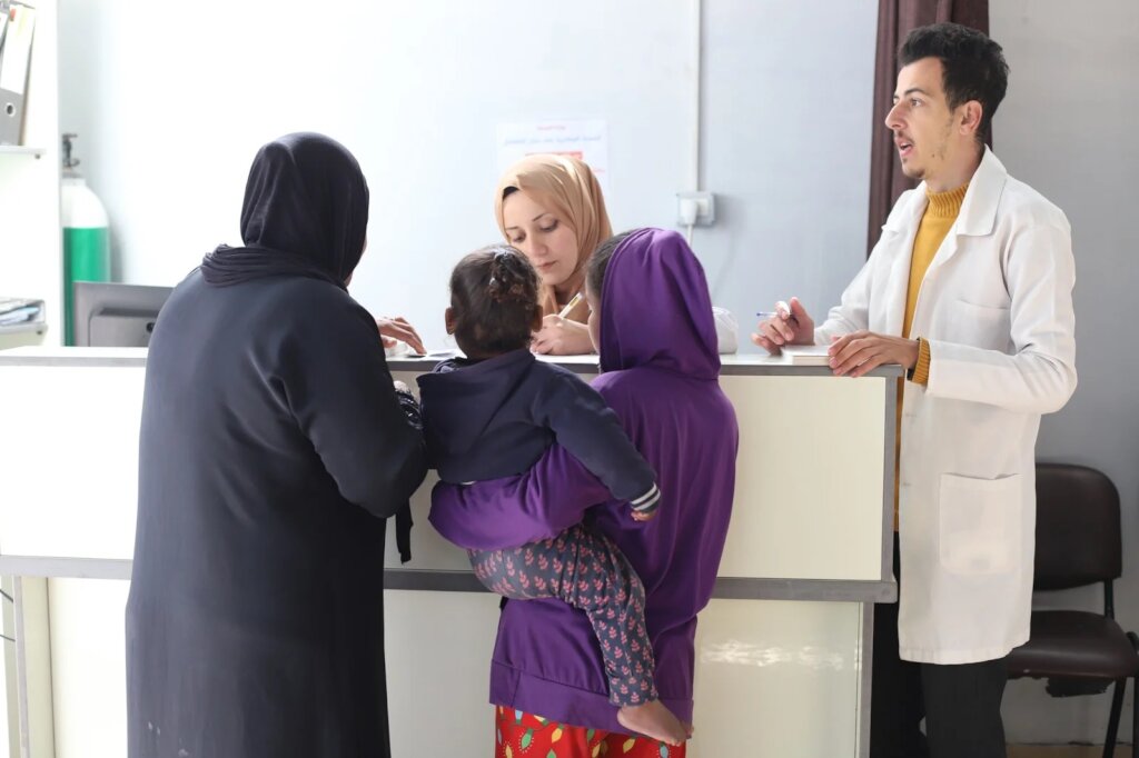 Medical Care for Displaced Palestinians