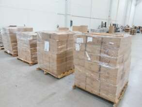 Book packages waiting to be shipped