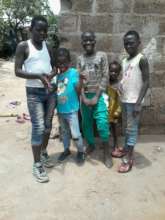 Nat with his family