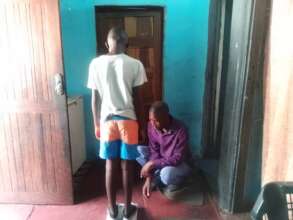 A health check up in progress